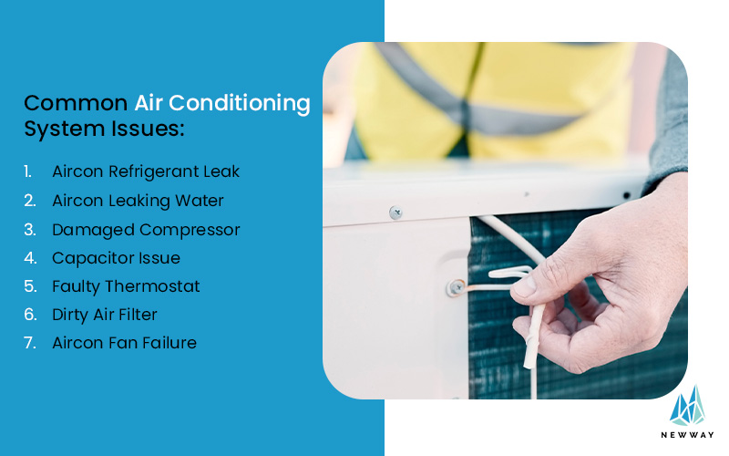 Common Air Conditioning System Issues