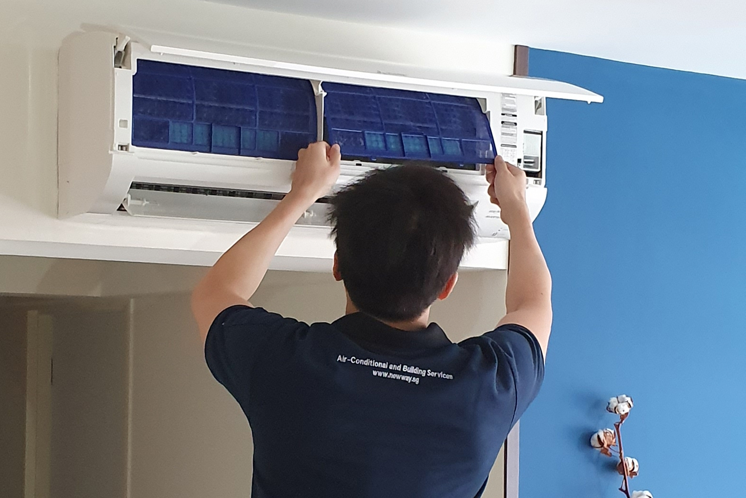 High humidity levels and poor ventilation, typical in Singapore’s climate.